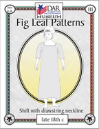 Shift With Drawstring Neckline Late 18th Century