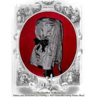 Dorothea Katherine Winterhood 1850s - 1870s Pattern