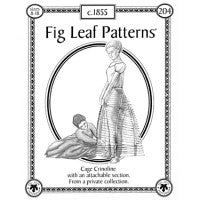 Cage Crinoline Instructions c. 1855