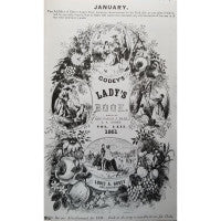 Godey's Lady's Book January 1861