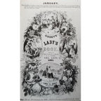 Godey's Lady's Book January 1861