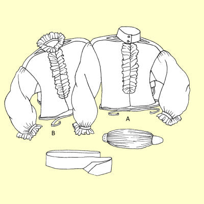 includes Cravat and Stock Patterns