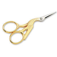 Victorian Stork Embroidery Scissors