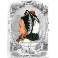 Ruby Victoria 1858 - 1864 Bonnet Pattern