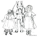 Girls' Romantic Era Dress