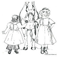 Girls' Romantic Era Dress