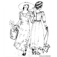 1909 Edwardian Gown