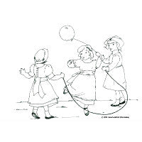Girls' 1914 Dress
