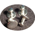 Chrome Shirt Stud
