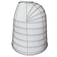 1869 Hooped Bustle
