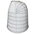 1869 Hooped Bustle