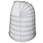 1869 Hooped Bustle