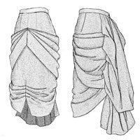 1880 Hermione Overskirt