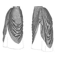 1886 Autumn Overskirt