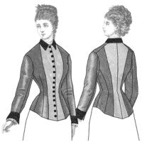 1877 Two-Tone Bodice