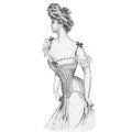 1903 Edwardian Corset