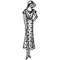 Ladies' Hollywood Inspired Dress