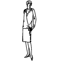 Ladies' Jumper with Surplice Closing