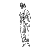 Ladies' and Misses' Pajamas and Cap