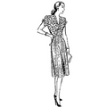 "Sew Simple" One-Piece Dress