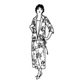 Ladies' One-Piece Dress Suitable for Stout Figure