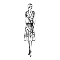 Summer Frock for Young Girls and Women