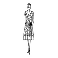 Summer Frock for Young Girls and Women