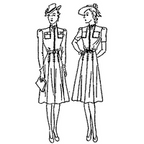 Button Front Dress with Patch Pockets