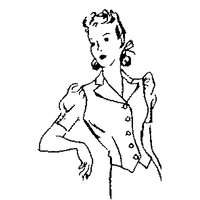 Misses' and Women's Blouse Set