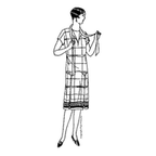 Ladies' and Misses' Dress with Kimono Sleeves