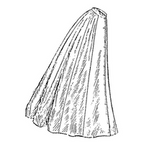 Ladies' Nine-Gored Skirt: Circa 1909