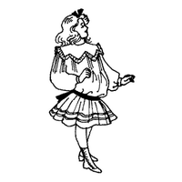 Girl's Dress: Circa 1906