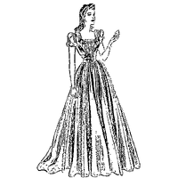 Misses' Evening Dress