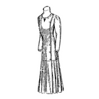 Princess Dress for Misses' or Smaller Women