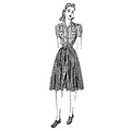 Misses' Blouse, Shorts and Skirt
