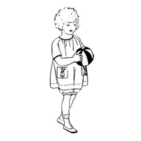 Child's One-Piece Dress with Bloomers
