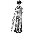 Ladies' One-Piece Kitchen Apron