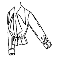 Ladies' Waist: Circa 1916-1917