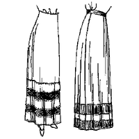 Ladies' Skirts: Four Variations