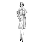 Girls' Coat: Circa 1930