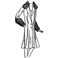 Princess Coat with Fur Collar and Cuffs