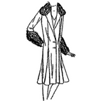 Princess Coat with Fur Collar and Cuffs