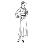 Dress with Waist Yoke