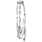 Four-piece Draped Hobble Skirt