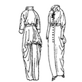 Ladies' Dress: Circa 1913-1914