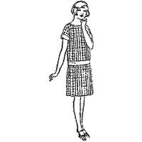 Girls' and Little Girls' Slip-On One-Piece Dress