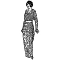 Ladies' Surplice Blouse Dress