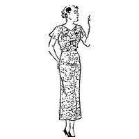 Summer Dress with Button Front Yoke
