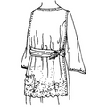 Ladies' Waist in Two styles of  Open Neck