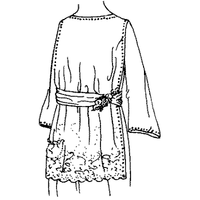 Ladies' Waist in Two styles of  Open Neck